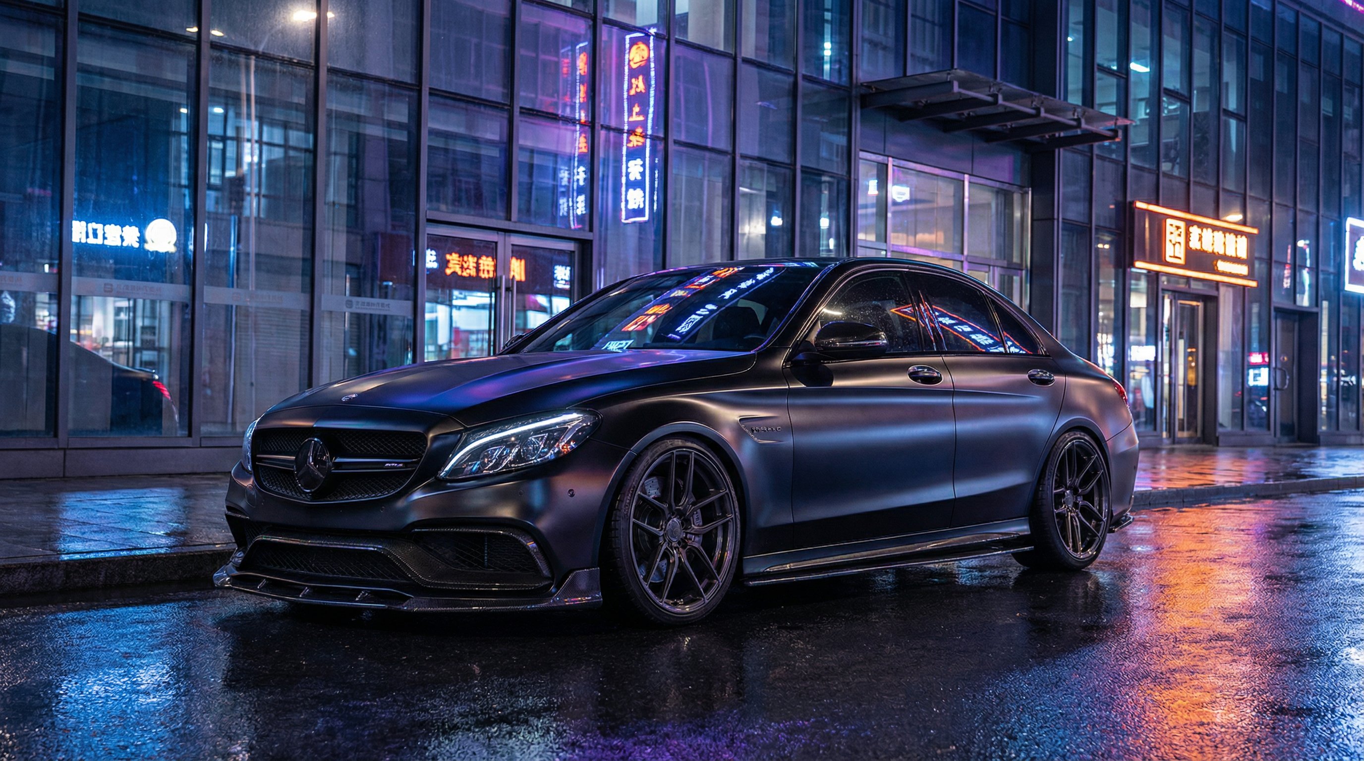 抖阴奔驰C63改装视频